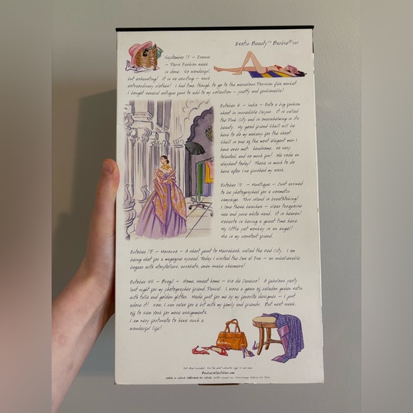 Exotic Beauty Barbie Doll The Style Set Collection Circa 2002 In Box - Picture 4 of 9